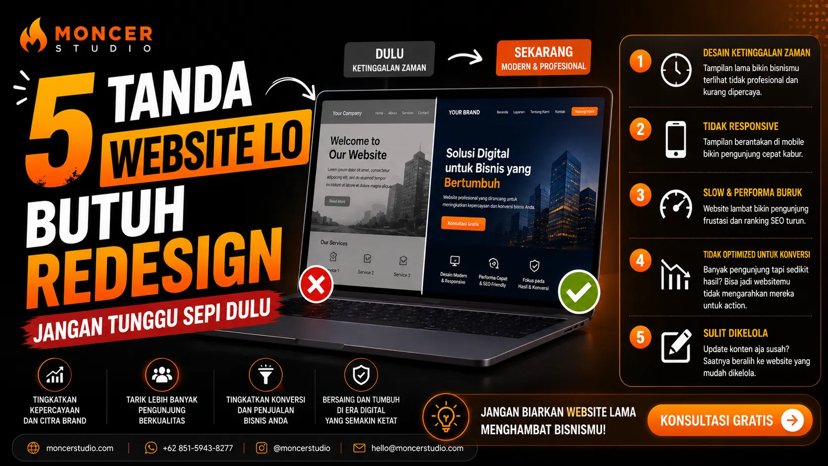 5 tanda website butuh redesign