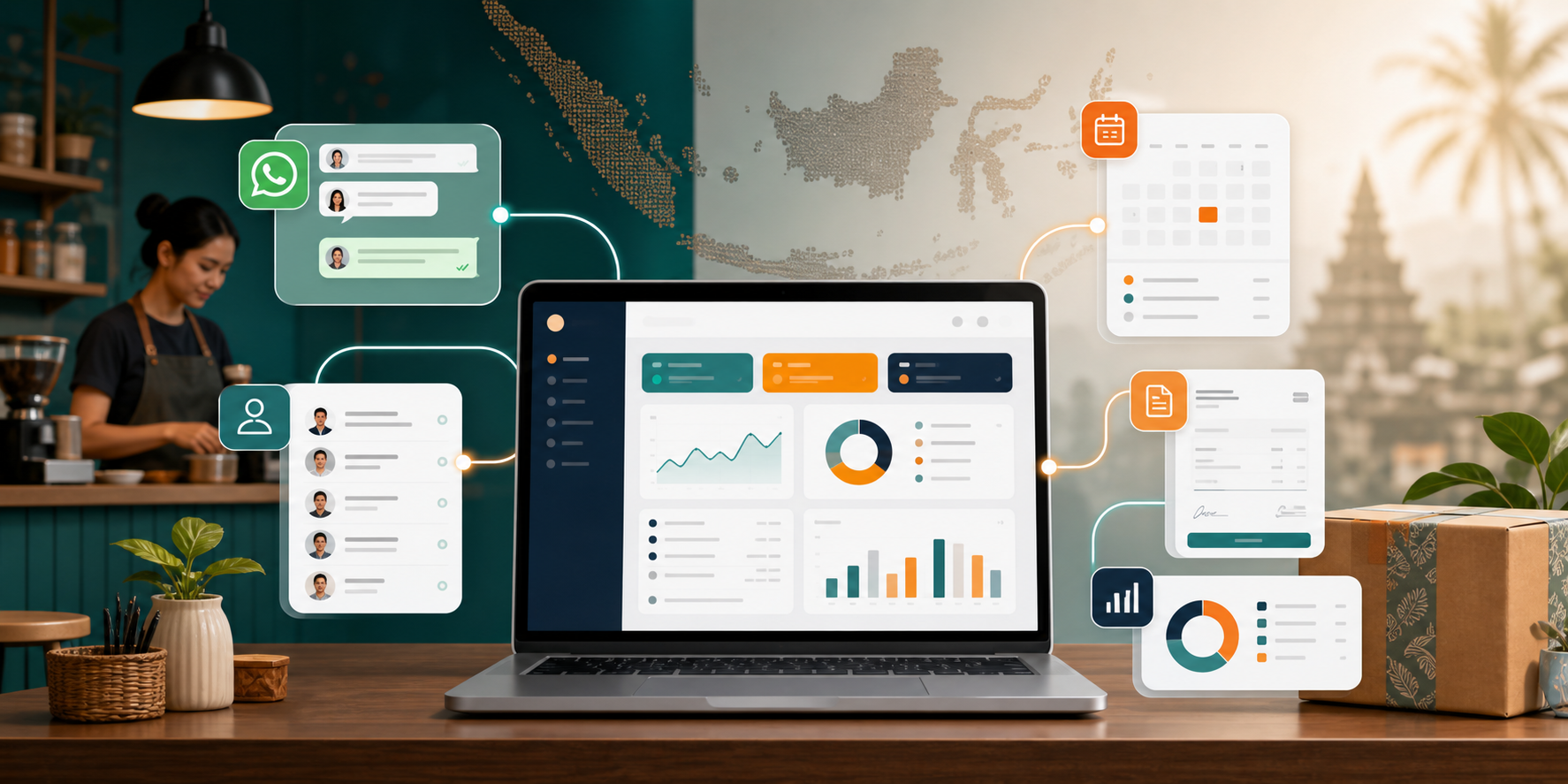 Integrasi Website dengan WhatsApp, CRM, dan Tools Bisnis Lainnya: Biar Kerjaan Gak Manual Terus